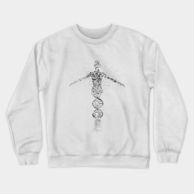 DNA Crewneck Sweatshirt by erzebeth